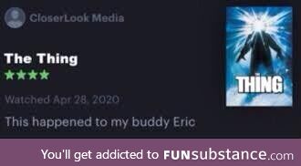 Eric must have gone through some stuff