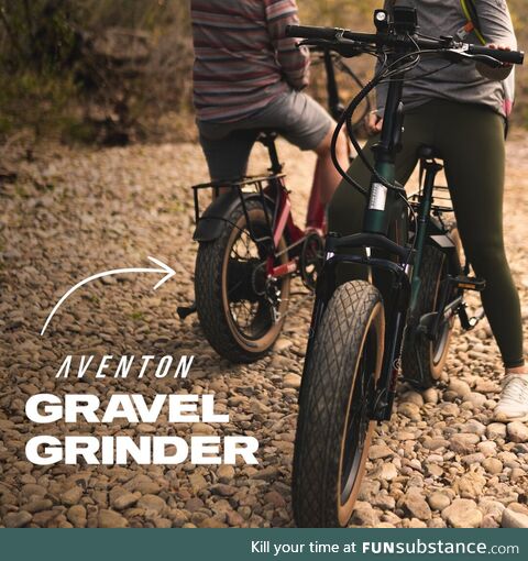 Aventon's Gravel Grinding Sinch ST models are out now in Bonfire Red and Moss Green