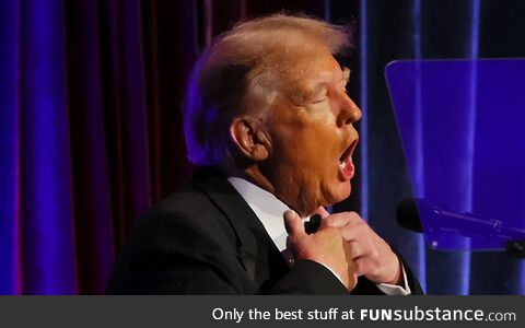 Donald Trump speaks at the New York Young Republican Club Gala