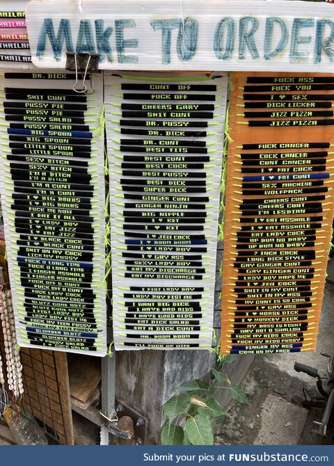 Ao Nang Beach, Krabi, Thailand. So many choices!