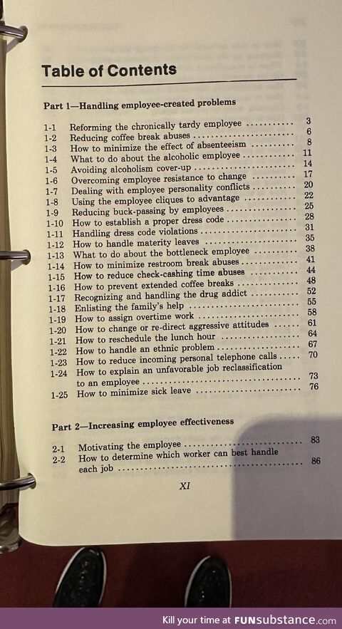 Found this old “Managers Factomatic” from 1978