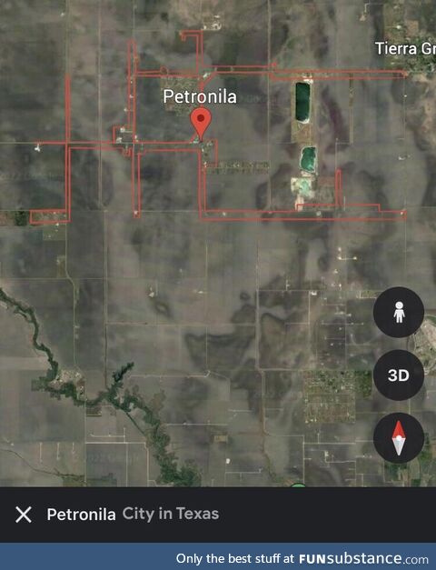 Petronila, Texas might have the worst borders for a town ever
