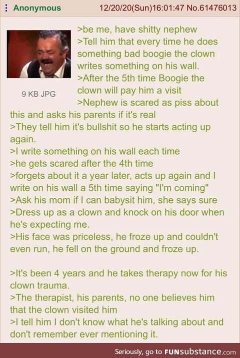 Boogie the clown