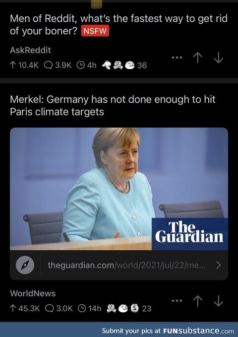 Nice timing?