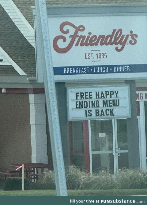 About damn time!