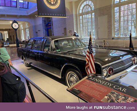 The limo JFK was assassinated in at the Henry Ford Museum