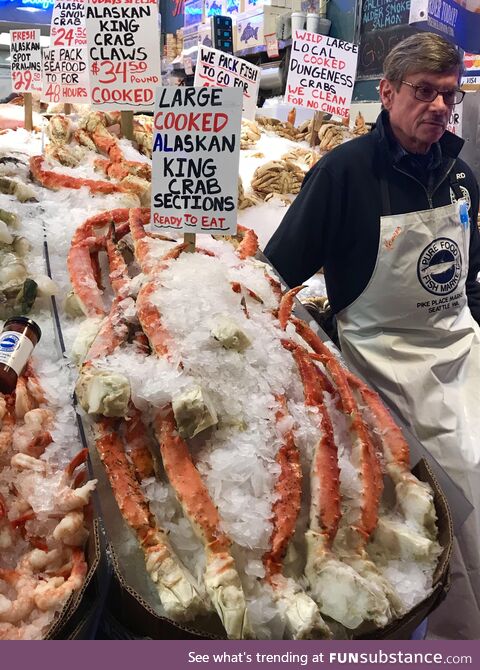 Now those are some nice legs!!!  Seattle, Washington (Public Market)