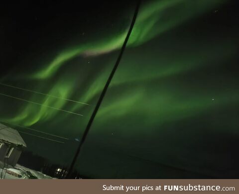 20 miles above the arctic circle