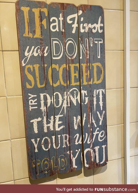 Saw this in the mens bathroom, good tip