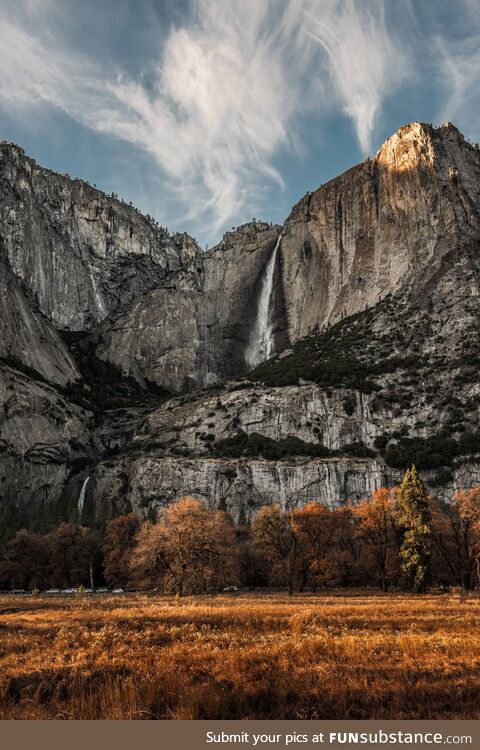 Yosemite Falls, California. Photo by Luo Lei