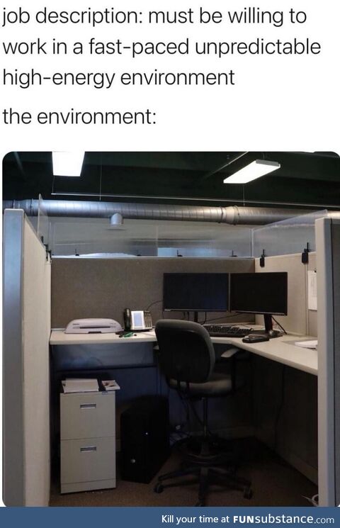 Only high speed employees allowed!