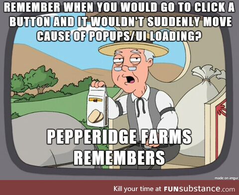 Leave the buttons alone!