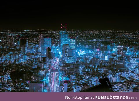 [oc] from roppongi hills mori tower, tokyo, japan