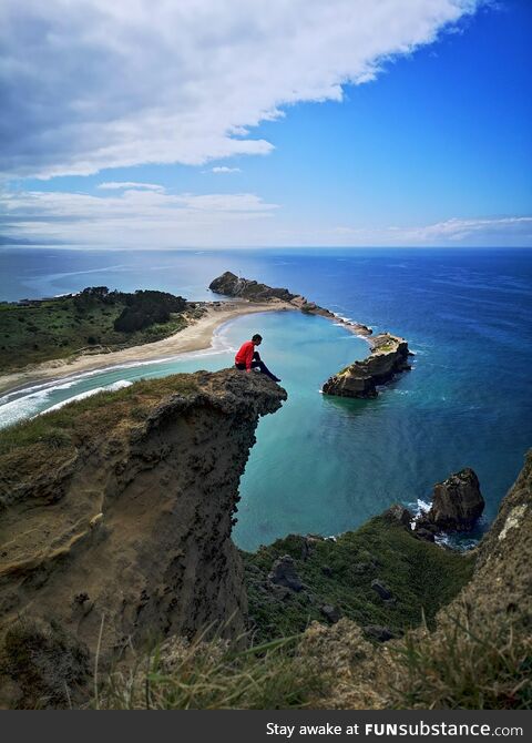 One of the best views courtesy of Castlepoint, New Zealand