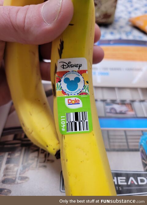 Got a limited edition banana, gonna be rich in a few years