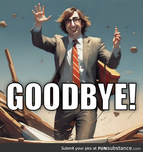 Goodbye! f*ck  for excluding visual impaired John Oliver users!