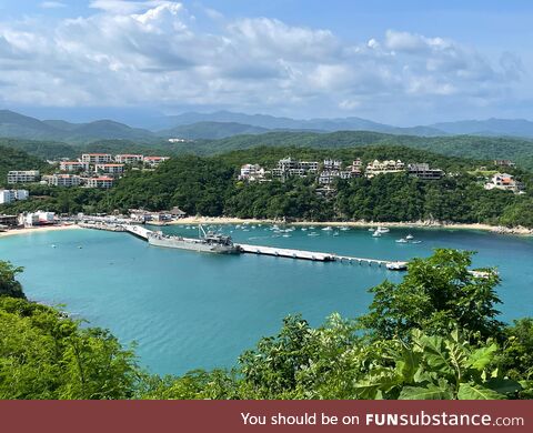 Playa santa cruz,huatulco,mexico