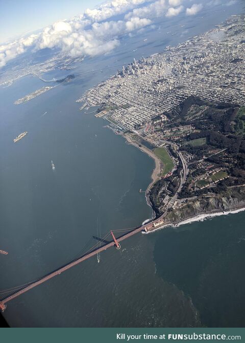 San Francisco from the air