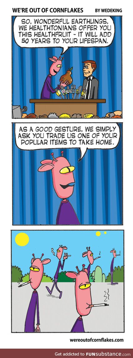 A trade with our alien friends