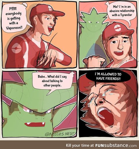 Xenophobic encouraging husky