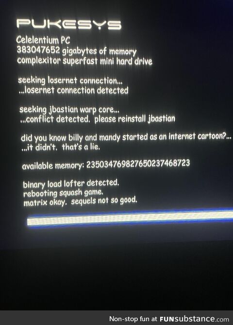 Saw this in Billy and Mandy , and thought it was funny