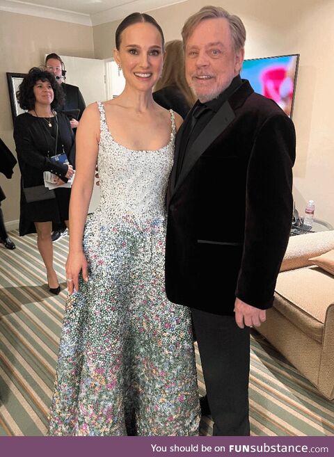 Luke Skywalker finally reunited with his mother