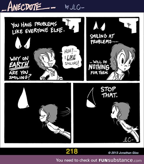 Anecdote ~ "in your old kit bag"