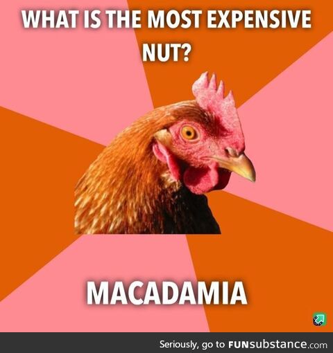 Don’t bust your wallet busting a nut