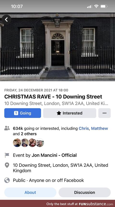 Loads of people interested in this massive event