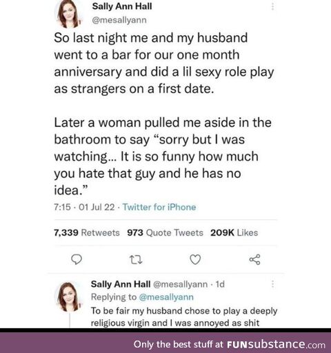 Employed feigned limping