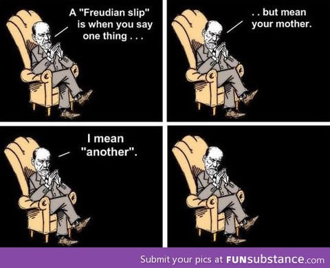 Freudian slip explained