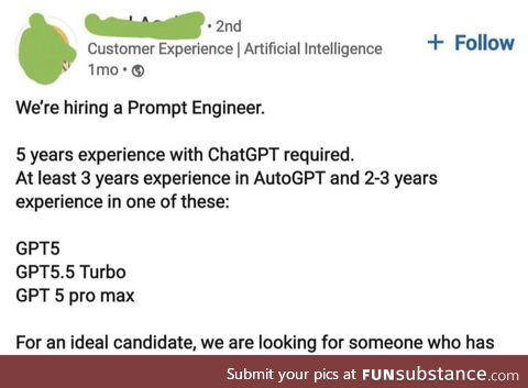 Experience with quantum computing a bonus