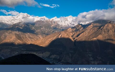 The Himalayas in Nepal