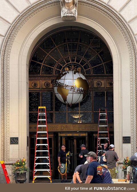 The new Daily Planet