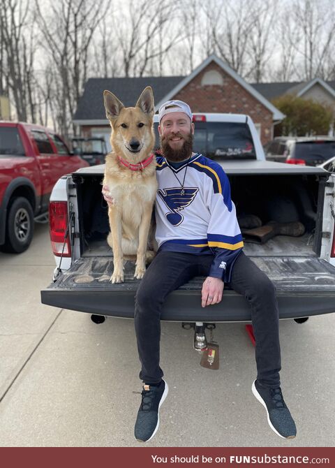 [OC] Haven’t seen my pup since Christmas!