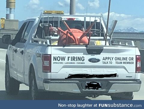 This must be why they fired my friend