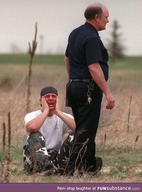 Dustin Gorton minutes before finding out his friends were the Columbine school shooters