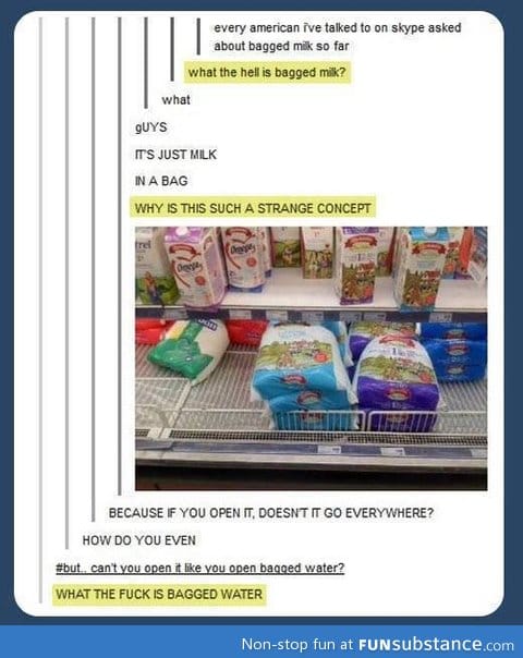 Bagged Milk