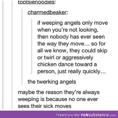 Twerking angels