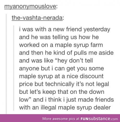 Maple Syrup Connections