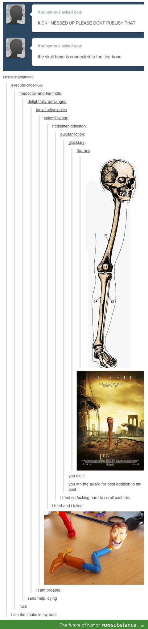 I am leg