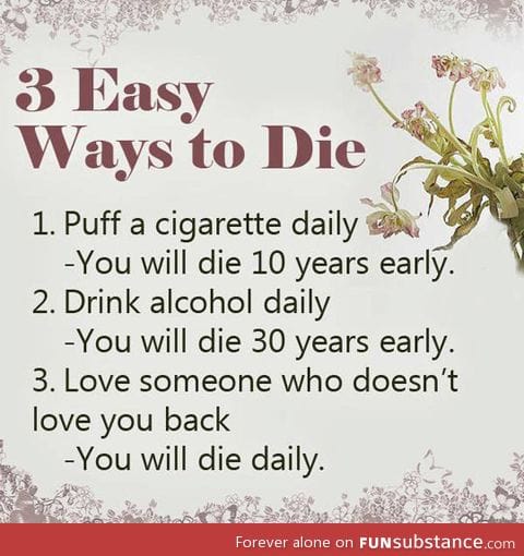 3 Easiest ways to die