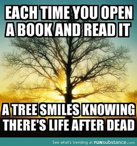 Each time you open a book