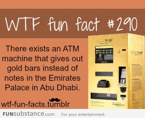 GOLD ATM MACHINE