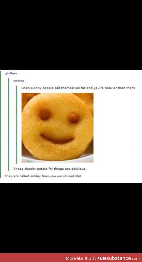 Smiley fries