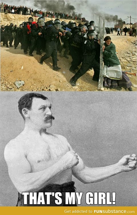 Overly manly man's daughter