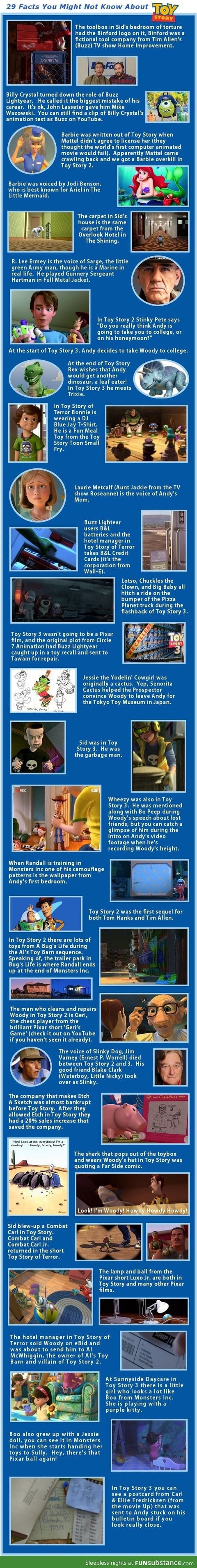 30 facts about Toy Story