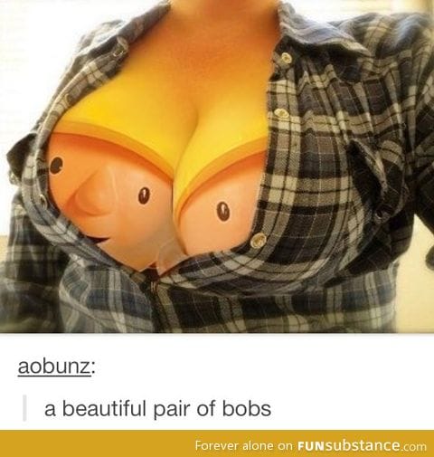 A very luscious pair of bobs.