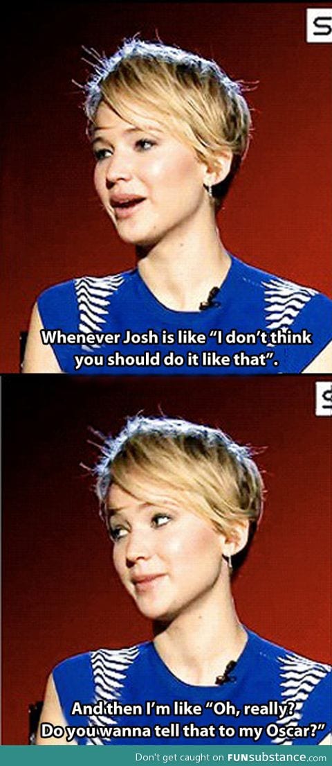 Oh Jennifer.