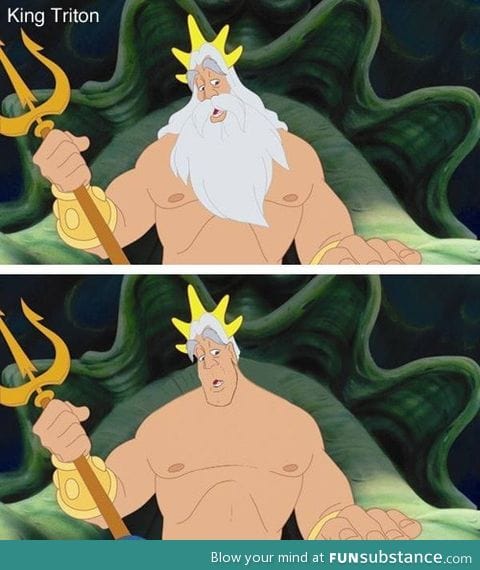 Beardless King Triton